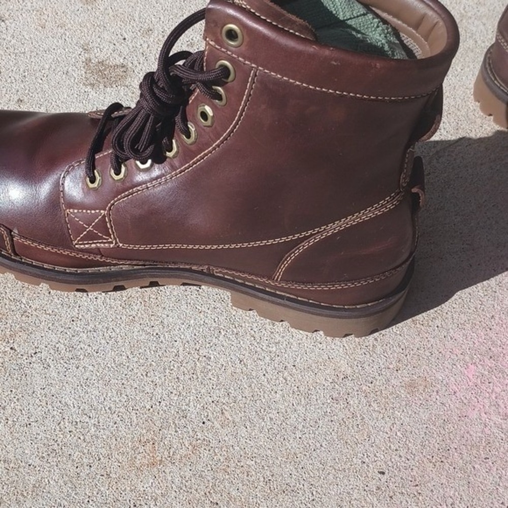 Timberland Men's Earthkeepers 6" Lace-Up Brown Leather Boots Sz 11 Outdoor Work - Picture 5 of 16
